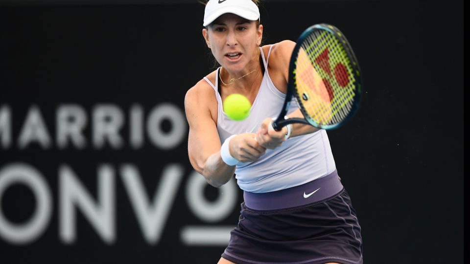 Belinda Bencic progresses to the Adelaide International quarterfinals; Getty Images
