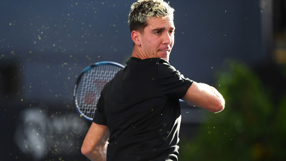 Thanasi Kokkinakis at the Adelaide International; Getty Images
