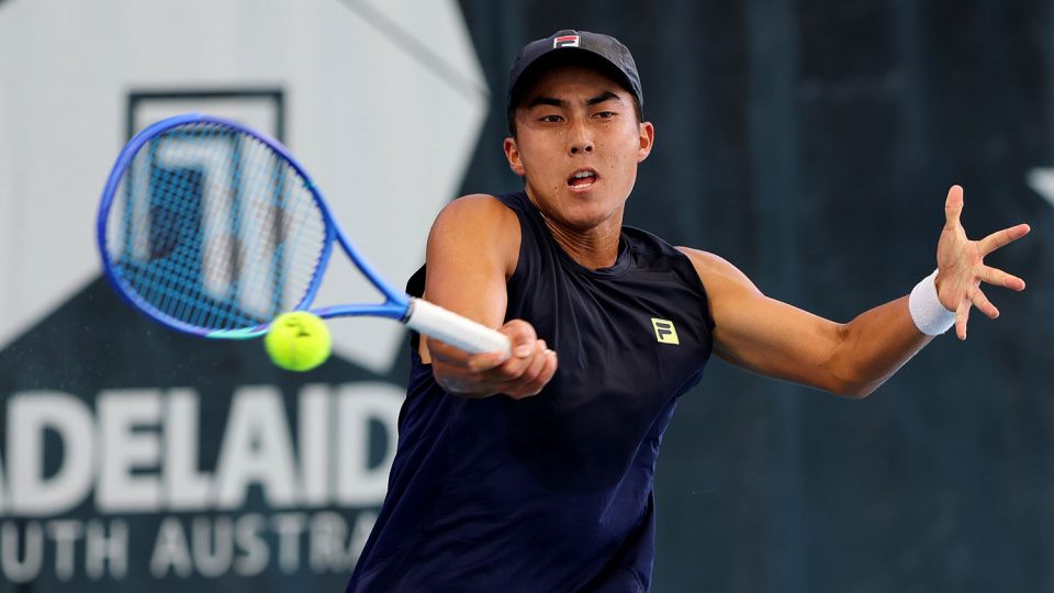 Rinky Hijikata has set a quarterfinal showdown with No.1 seed Tommy Paul in Adelaide.